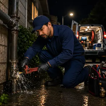 24/7 emergency plumber in San Jose providing nighttime service for urgent repairs