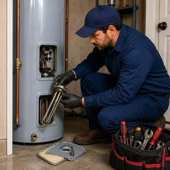 Electric water heater element replacement repair service in San Jose by expert plumber