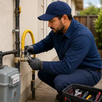 Gas line repair in San Jose by licensed and bonded gas line plumbing specialist