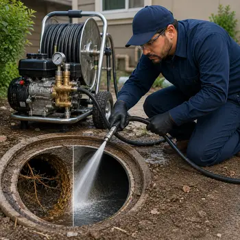 Sewer line hydro jetting in San Jose for tree root removal and grease buildup