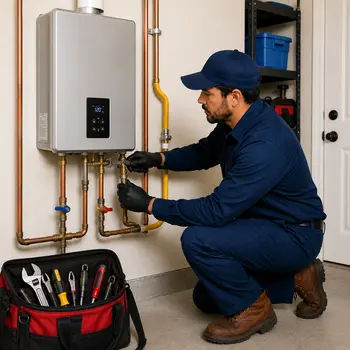 ankless water heater San Jose installation by licensed plumbing professional