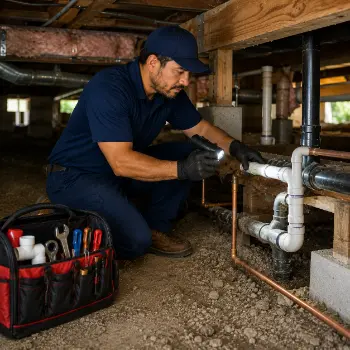 Willow Glen crawlspace plumbing in raised foundation homes by certified expert